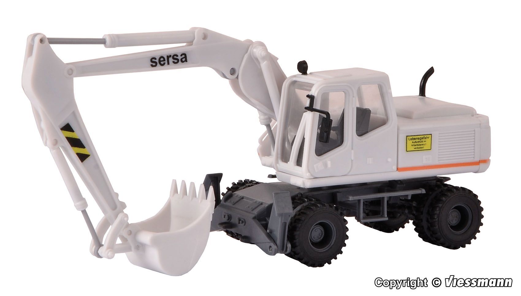 11266 Kibri 11266 - ATLAS Mobilbagger 1604 SERSA H0 1:87