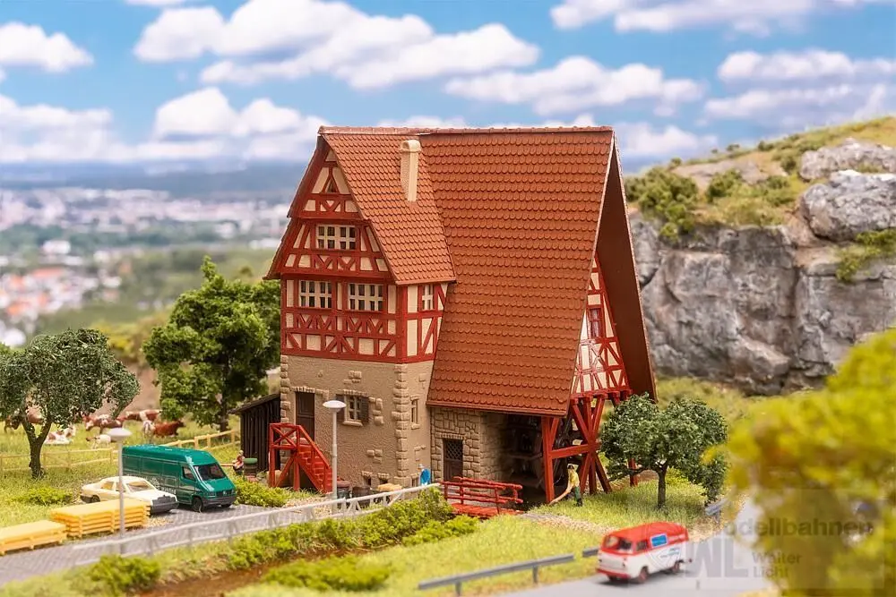 Faller 232134 - Aumühle mit Mühlrad N 1:160