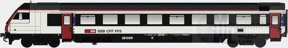 LS Models 472201AC - Steuerwagen SBB Ep.VI Bt 28-94.9 H0/WS