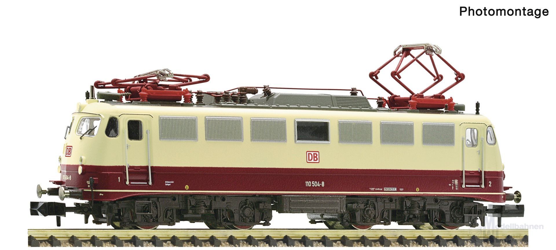 Fleischmann 7570082 - E-Lok BR 110 504-8 DB Ep.V N 1:160 Sound