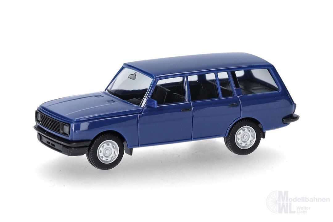 Herpa 420402-003 - Wartburg Tourist `84 neptunbl. H0 1:87 Herpa 420402-003 - Wartburg Tourist `84 neptunbl. H0 1:87