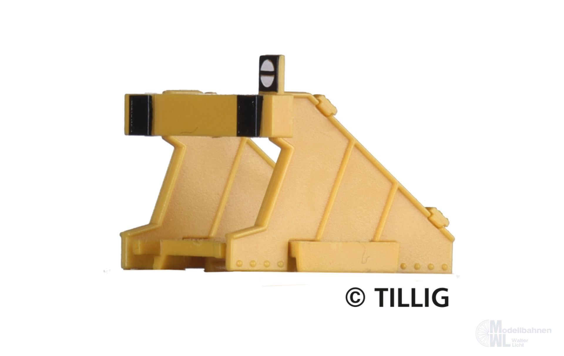 Tillig 83442 - Prellböcke gelb BAUSATZ 4 Stck. TT 1:120