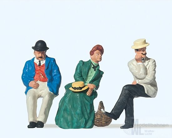 Preiser 45055 - Sitzende Reisende Spur G