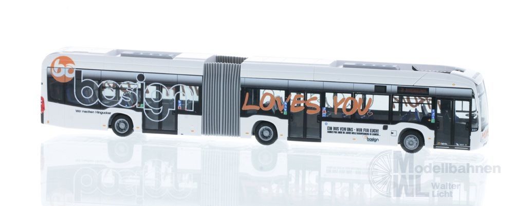 Rietze 77617 - Mercedes-Benz eCitaro G Stadtverkehr Lübeck - Bosign H0 1:87 Rietze 77617 - Mercedes-Benz eCitaro G Stadtverkehr Lübeck - Bosign H0 1:87