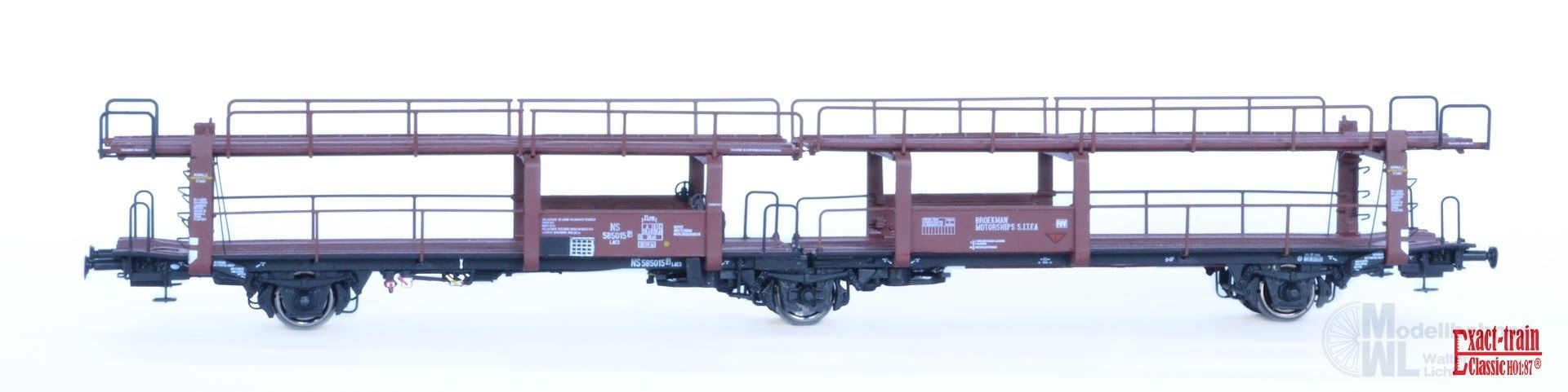 Exact Train 21373 - Autotransportwagen NS Ep.III H0/GL Exact Train 21373 - Autotransportwagen NS Ep.III H0/GL