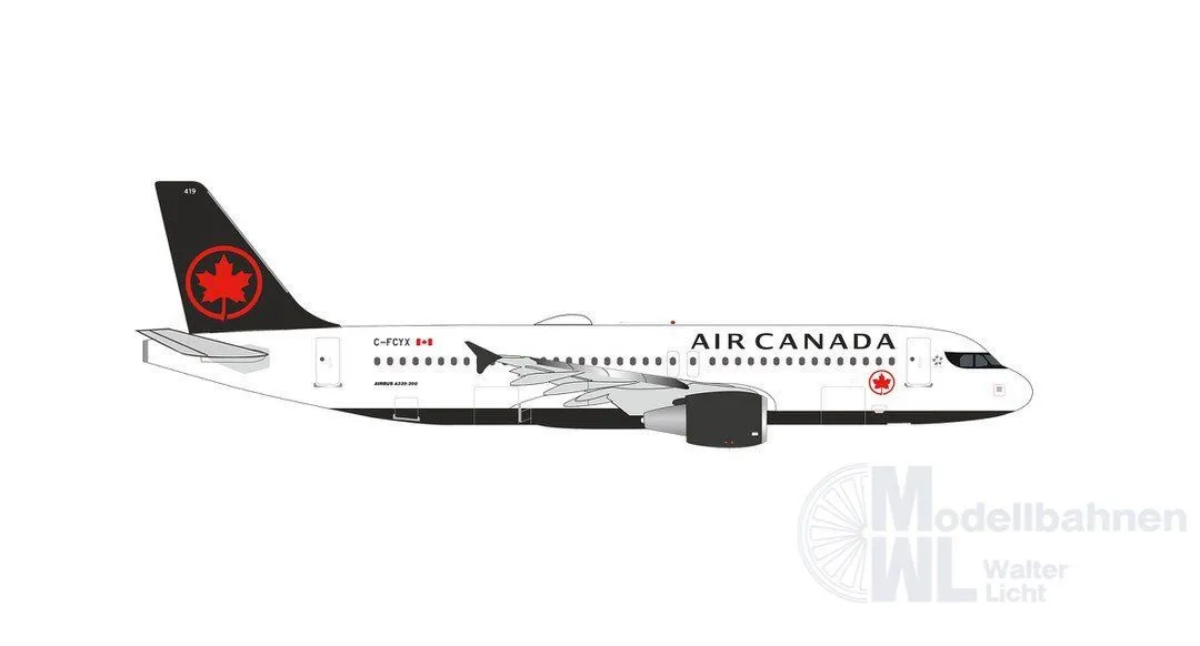 Herpa 539456 - Airbus A320 Air Canada 1:500