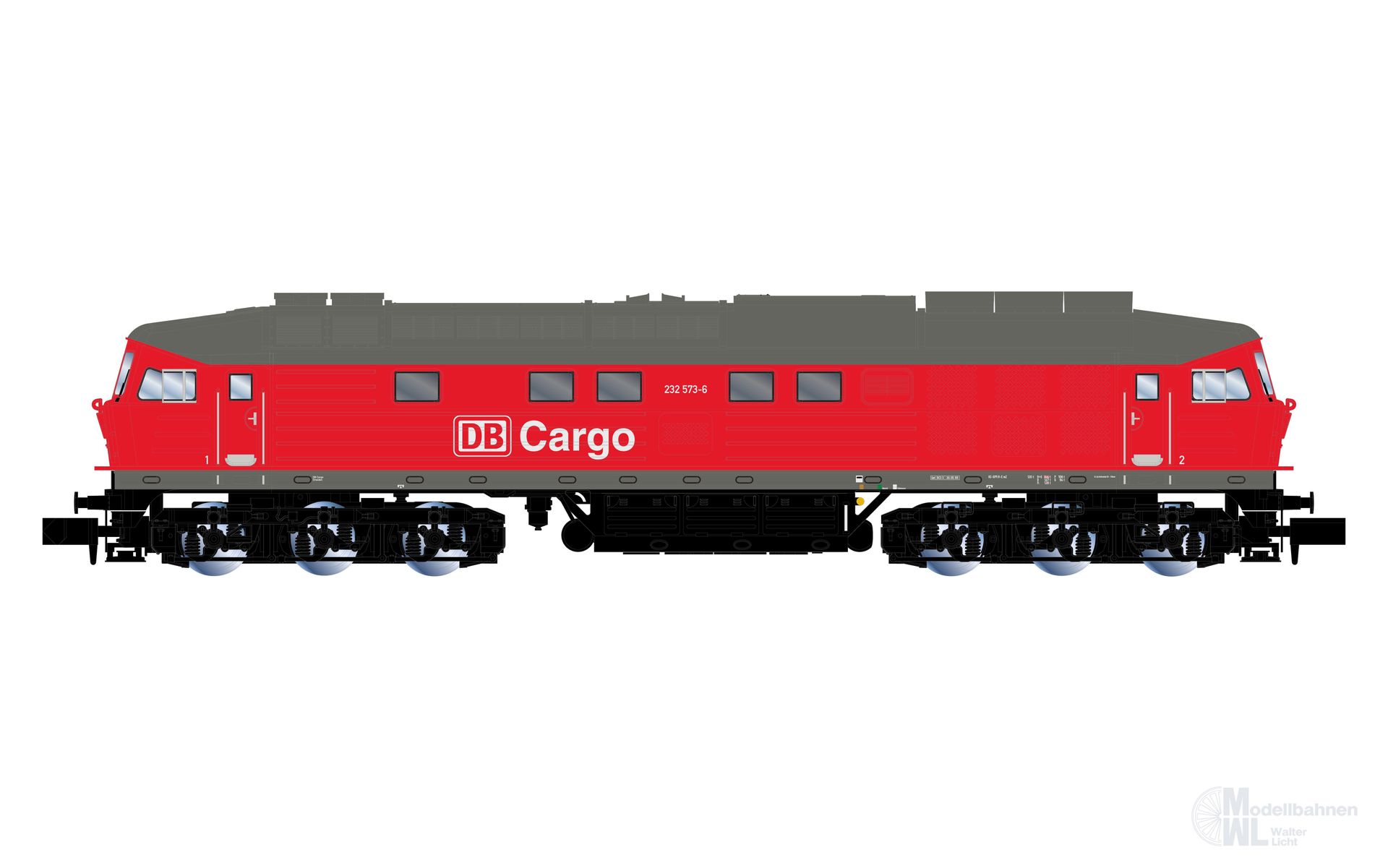 Arnold 2659 - Diesellok BR 232 573-6 DB Cargo Ep.V/VI N 1:160 Arnold 2659 - Diesellok BR 232 573-6 DB Cargo Ep.V/VI N 1:160