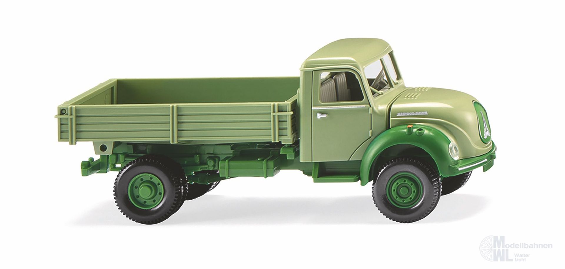 Wiking 042496 - Pritschenkipper Magirus Rundhauber H0 1:87