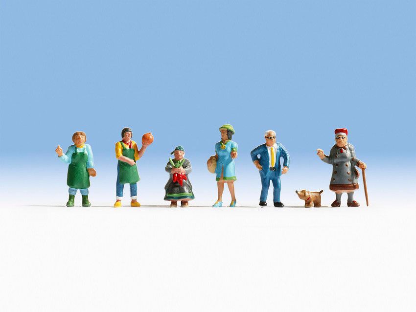 Noch 15470 - Wochenmarkt H0 1:87