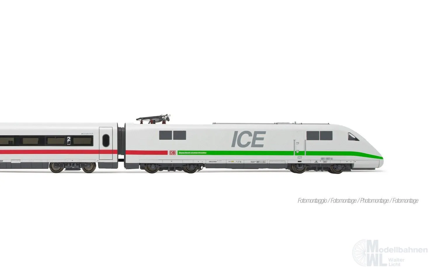 Lima 1754 - Triebzug ICE 1 DB Ep.VI Klimaschützer 4.tlg. H0/GL
