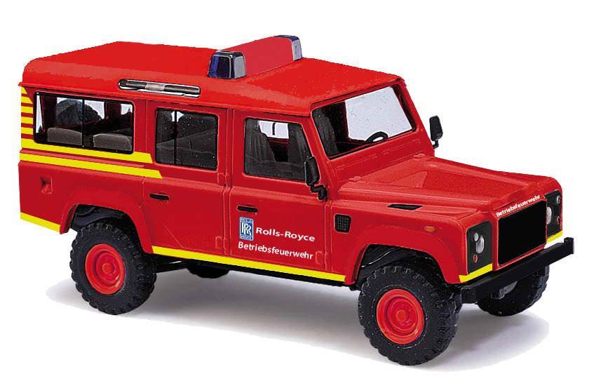 Busch 50327 - Land Rover Betriebsfeuerwehr H0 1:87 Busch 50327 - Land Rover Betriebsfeuerwehr H0 1:87