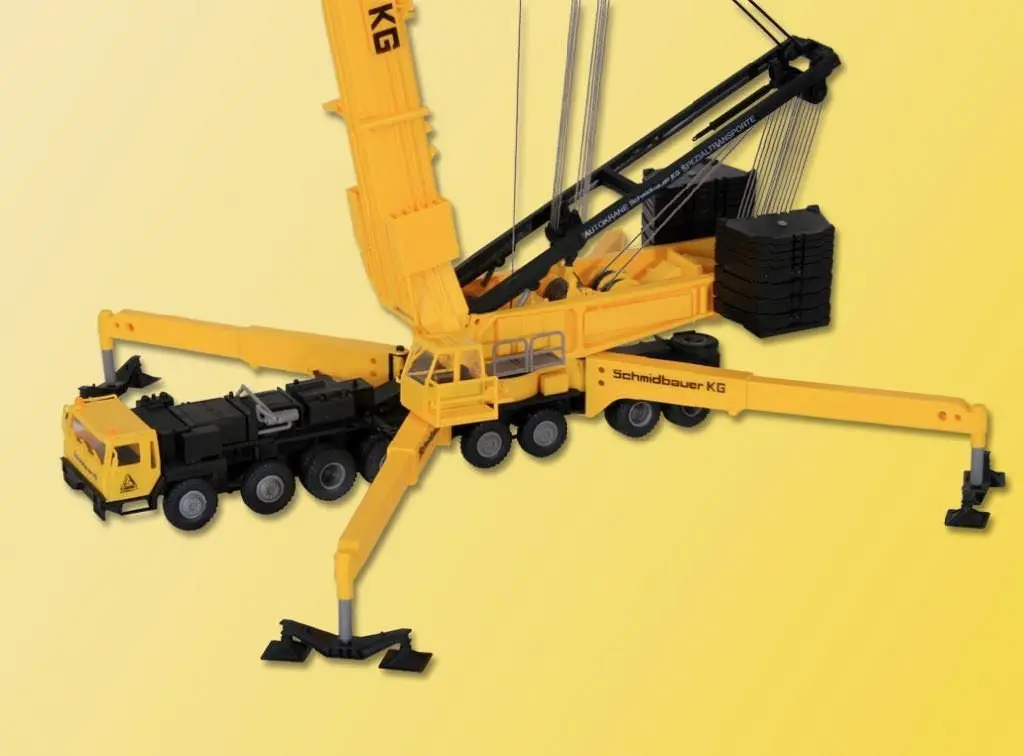 Kibri 13033 - LIEBHERR LTM 1800 Schwerlast-Teleskopmobilkran mit Wippspitze H0 1:87
