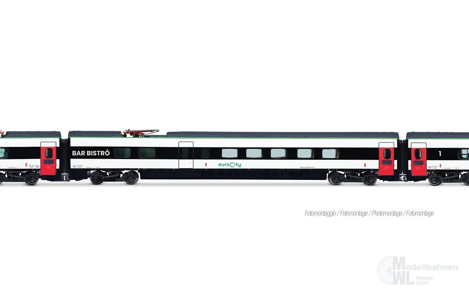 Lima 4689 - Ergänzungswagen Set ETR 610 FS Trenitalia Ep.VI 3.tlg. H0/GL