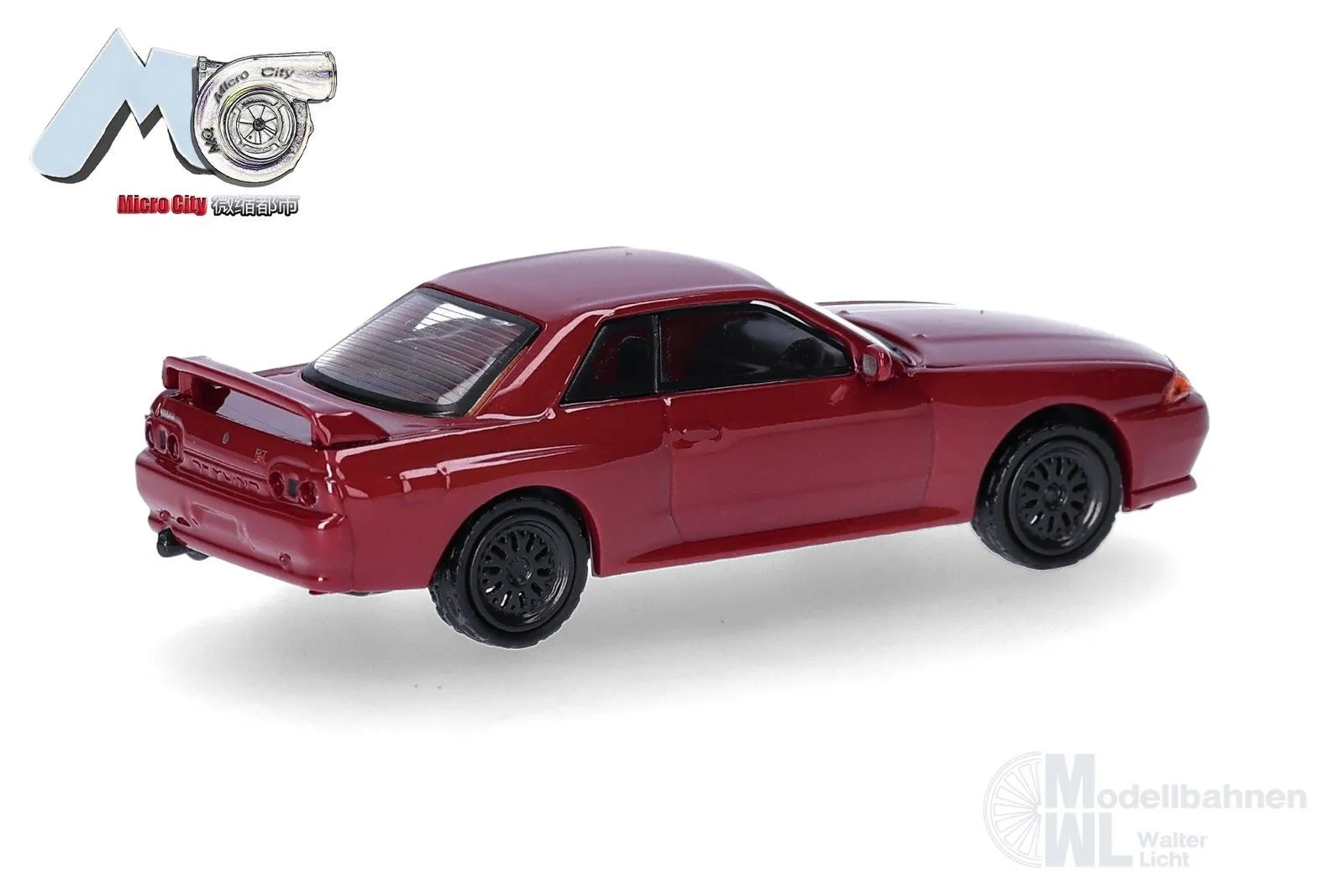 Herpa 87MC000093 - Nissan Skyline GTR32 weinrot H0 1:87