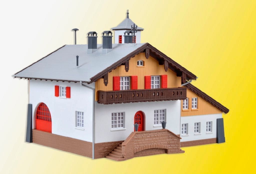Kibri 39214 - Feuerwehr mit Dorfgemeinschaftshaus H0 1:87