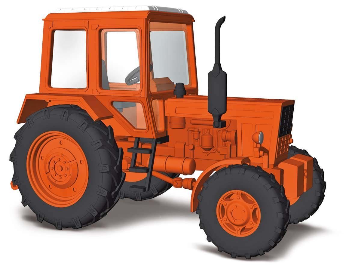 Busch 51301 - Belarus MTS 82 orangerot H0 1:87 Busch 51301 - Belarus MTS 82 orangerot H0 1:87