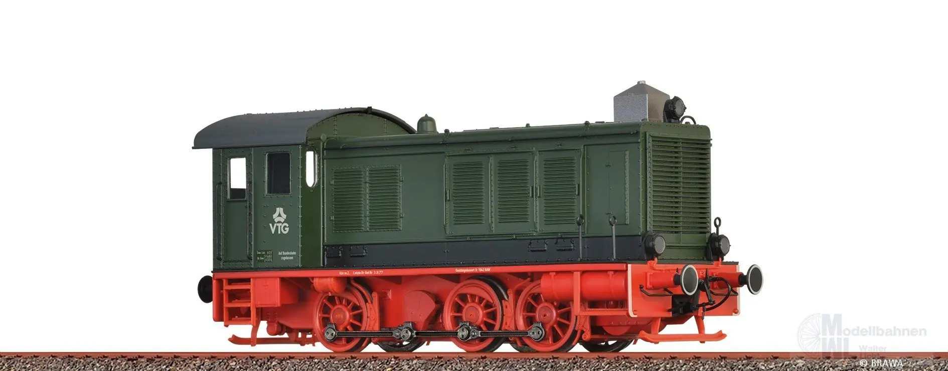 Brawa 40680 - Diesellok BR 236 VTG DB Betr.Nr. 6 Ep.IV H0/GL Sound