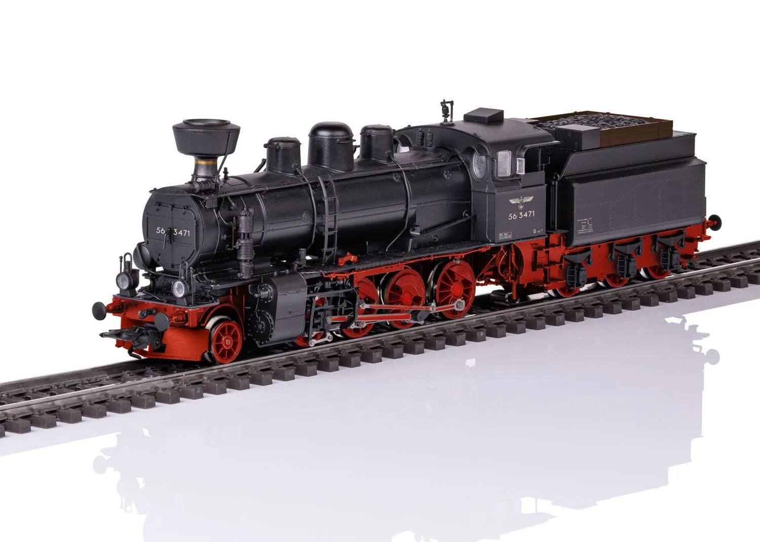Märklin 38270 - Dampflok BR 56.34-35 DRG Ep.II mit Kobelschornstein H0/WS