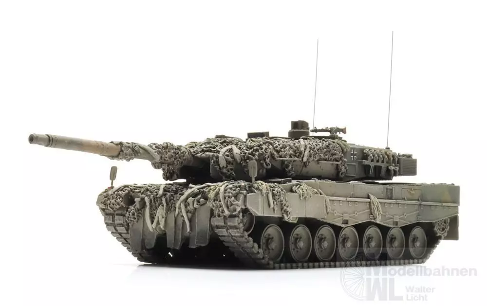 ARTITEC b.v. 6870678 - BRD Leopard 2A6 gefechtsklar Fertigmodell H0 1:87