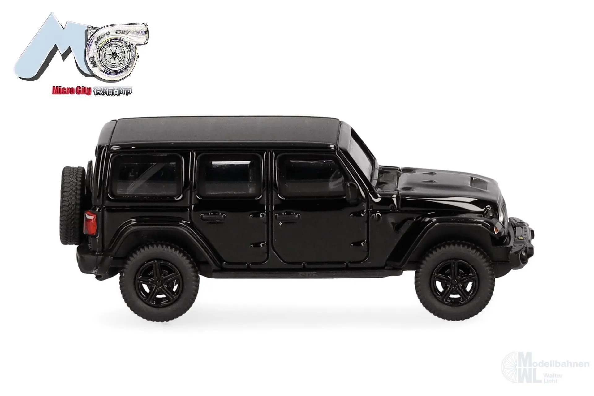 Herpa 87MC000028 - Jeep Wrangler schwarz ab 2017 H0 1:87