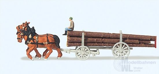 Preiser 79477 - Langholzwagen N 1:160