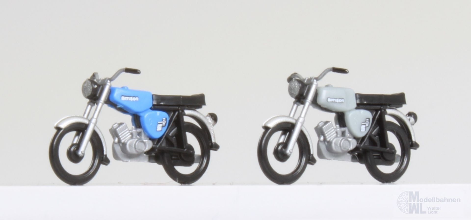 Kres 55045130 - Simson S51B und S50 blau und grau TT 1:120