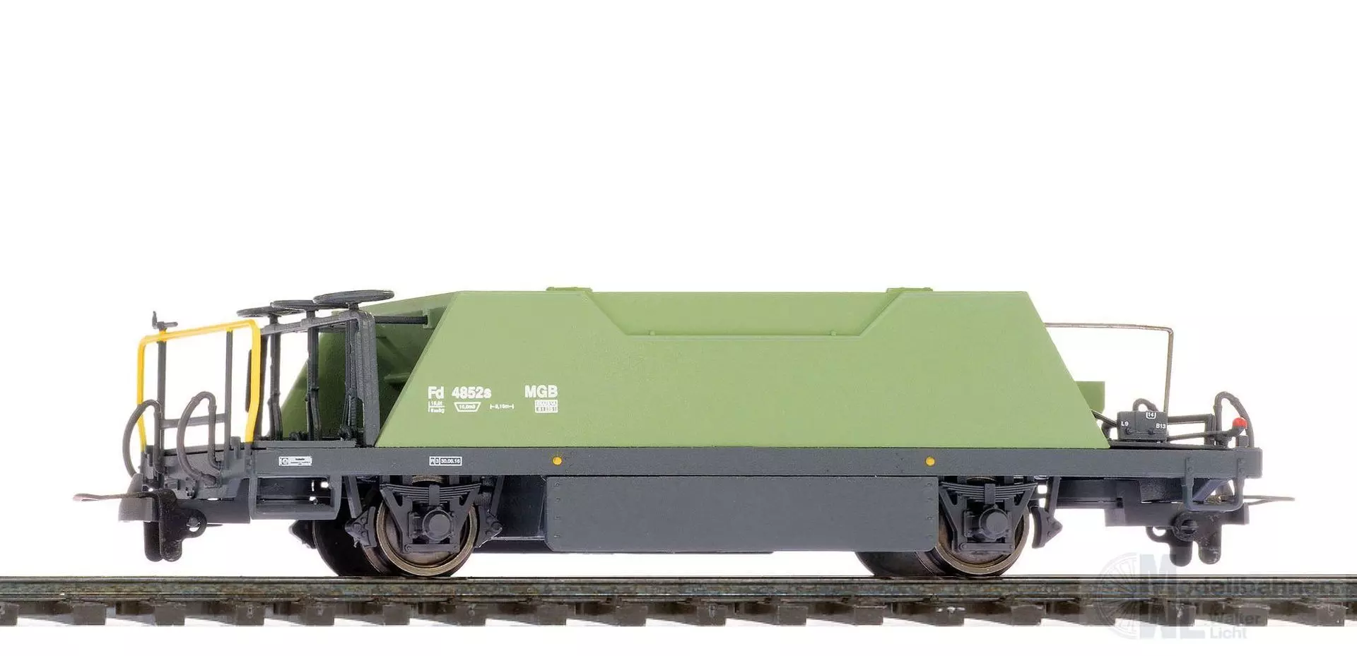 Bemo 2253264 - Schotterwagen MGB Ep.VI Fd 4854 blassgrün H0m