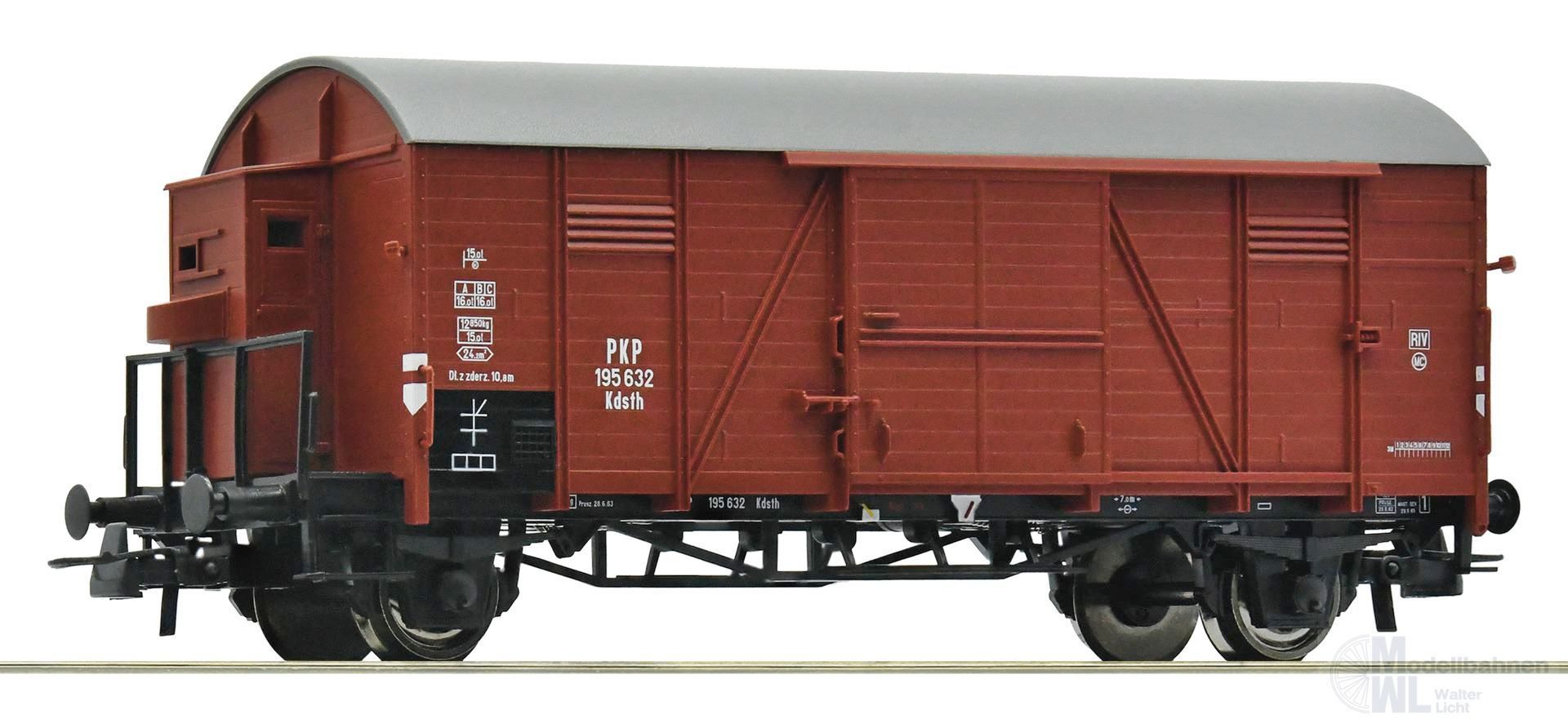 Roco 6600059 - Güterwagen ged. PKP Ep.III H0/GL Roco 6600059 - Güterwagen ged. PKP Ep.III H0/GL