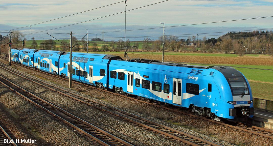 Jägerndorfer Modellbahn 73650 - Triebzug BR 2462 Desiro GoAhead Ep.VI HC 5-tlg. N 1:160