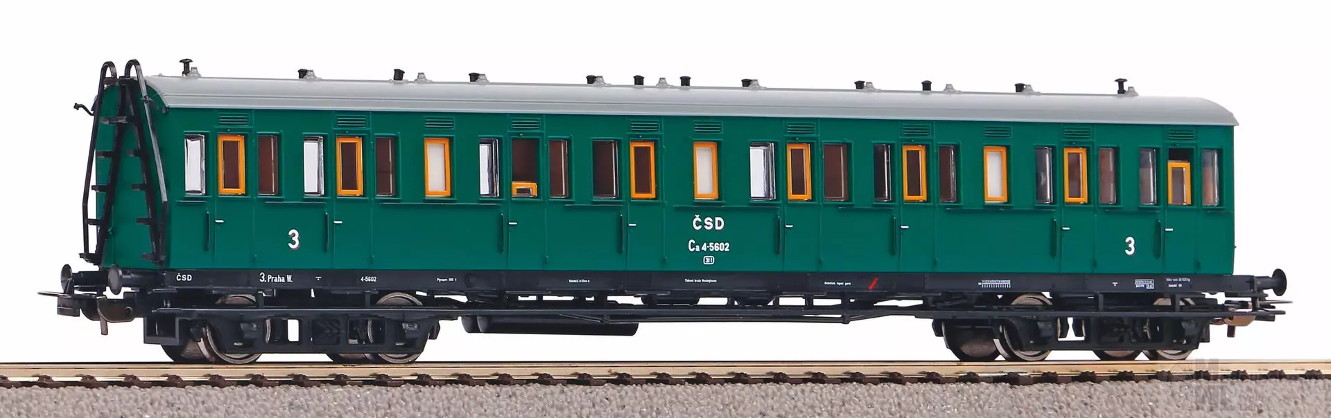 Piko 53318 - Abteilwagen CSD Ep.III trofejni ohne Bremserhaus H0/GL