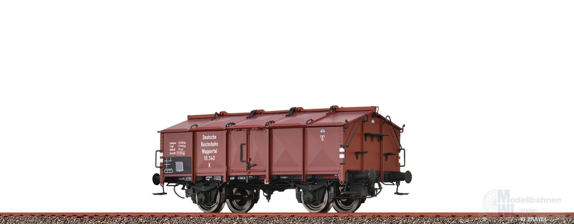 Brawa 50552 - Klappdeckelwagen DRG Ep.II H0/GL Brawa 50552 - Klappdeckelwagen DRG Ep.II H0/GL