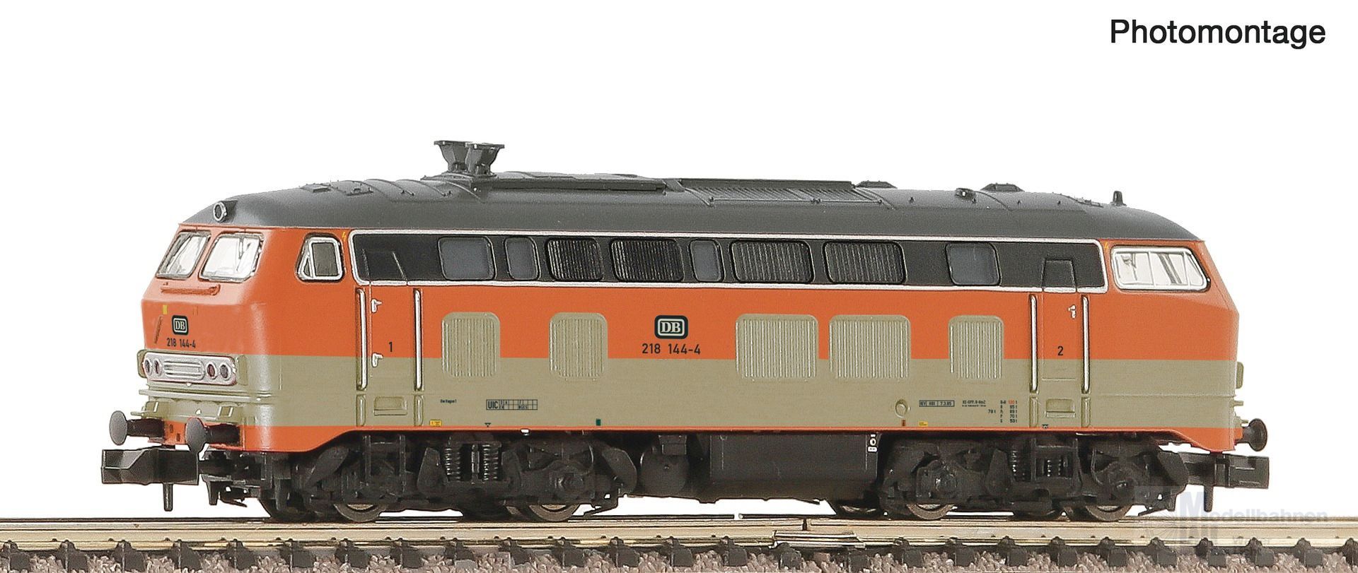 Fleischmann 7370023 - Diesellok BR 218 144-4 DB Ep.IV City-Bahn N 1:160 Sound