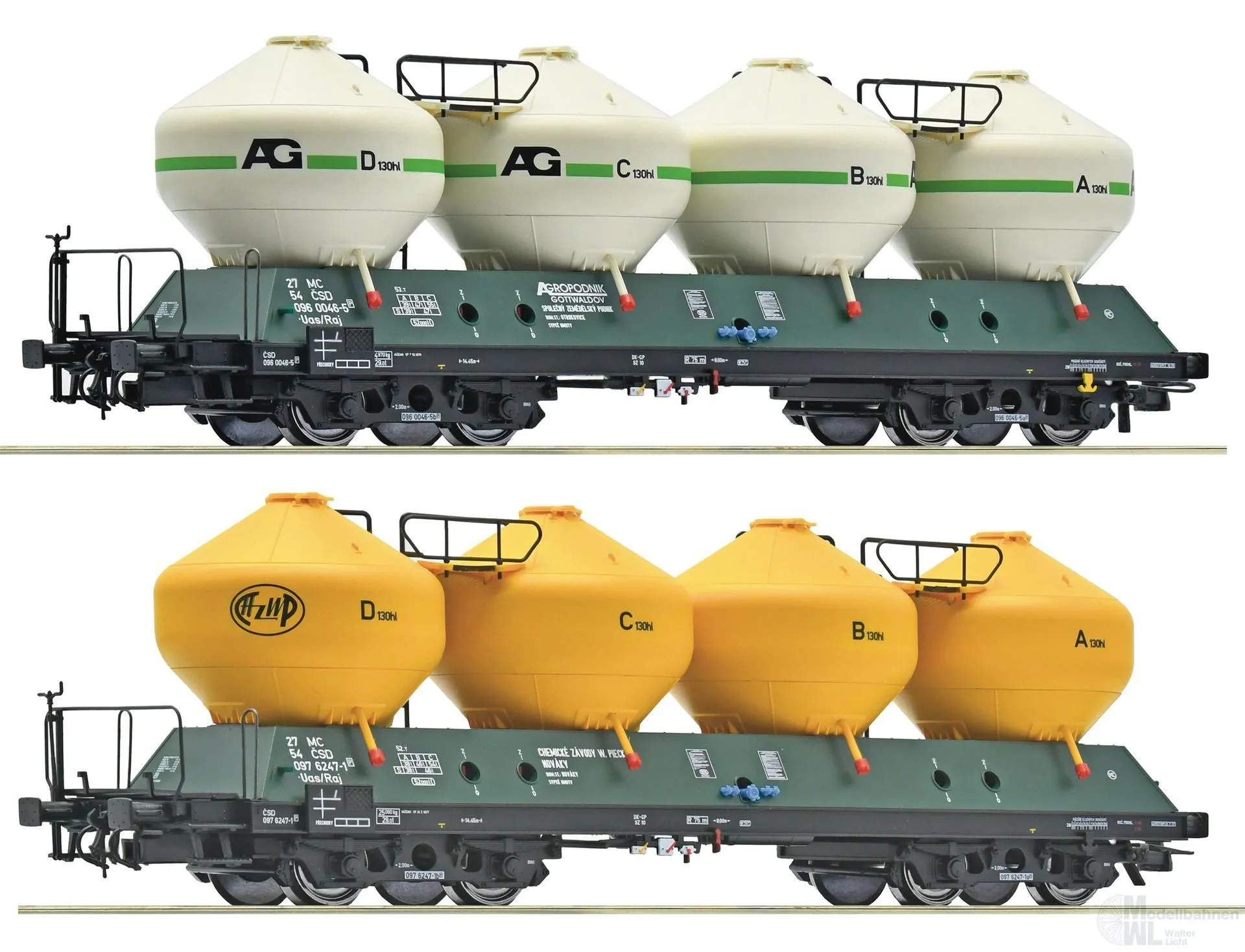 Roco 6600236 - Silowagen Set CSD Ep.IV 2.tlg. H0/GL