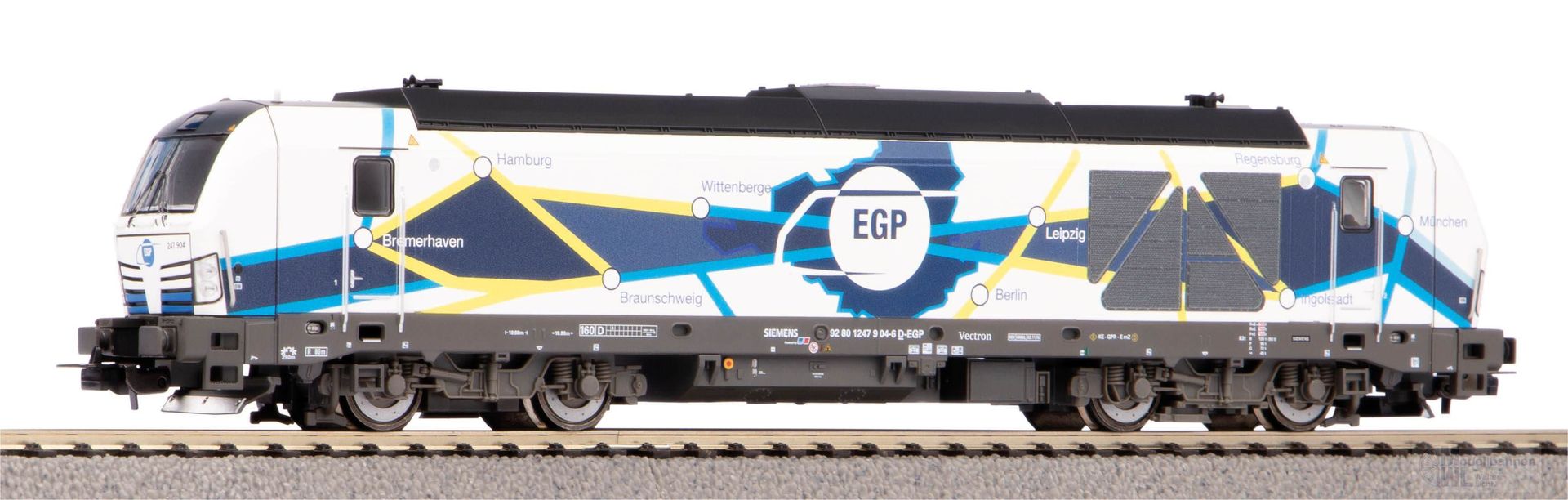 Piko 59121 - Diesellok BR 247 EGP Ep.VI H0/GL Sound