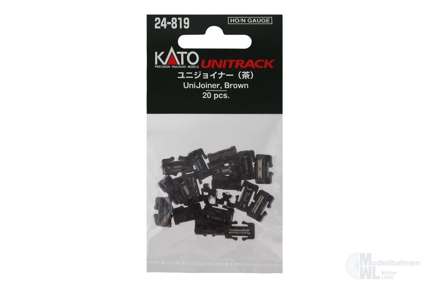 Kato 24-819 - UniJoiner-Braun (20 Stück) N 1:160