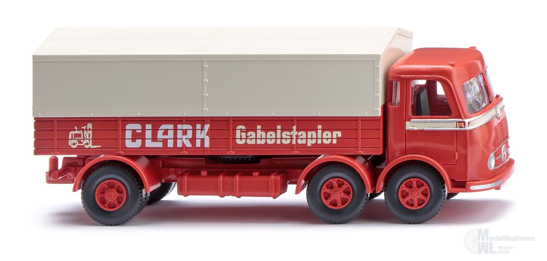 Wiking 042906 - Mercedes-Benz LP 333 Pritschen LKW Clark H0 1:87