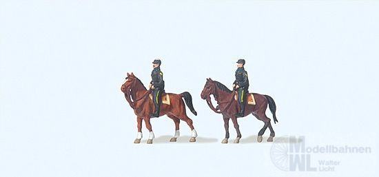 Preiser 79149 - Berittene Polizei. USA N 1:160
