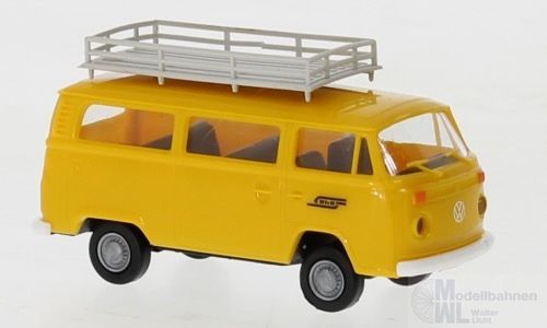 Brekina 33157 - VW T2 Kombi gelb 1973 Räthische Bahn H0 1:87 Brekina 33157 - VW T2 Kombi gelb 1973 Räthische Bahn H0 1:87