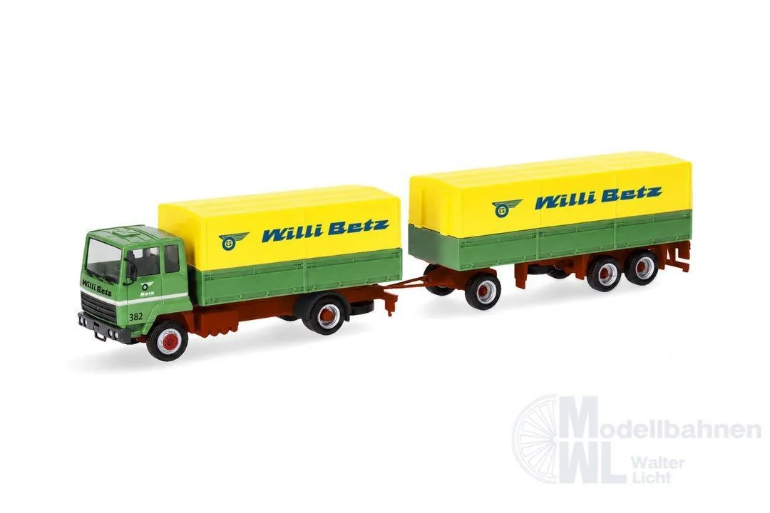 Herpa 321051 - Ford Transconti Planen-Hängerzug Willi Betz H0 1:87