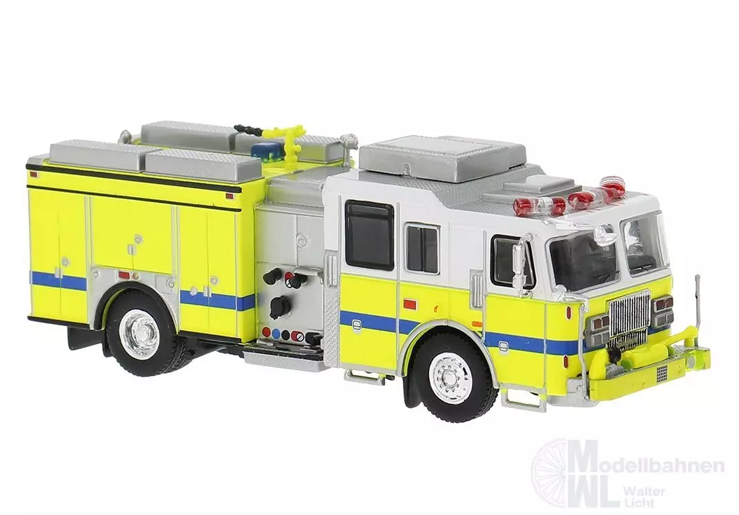 PCX-Models 870847 - Seagrave Attacker hellgelb/weiss 2013 H0 1:87