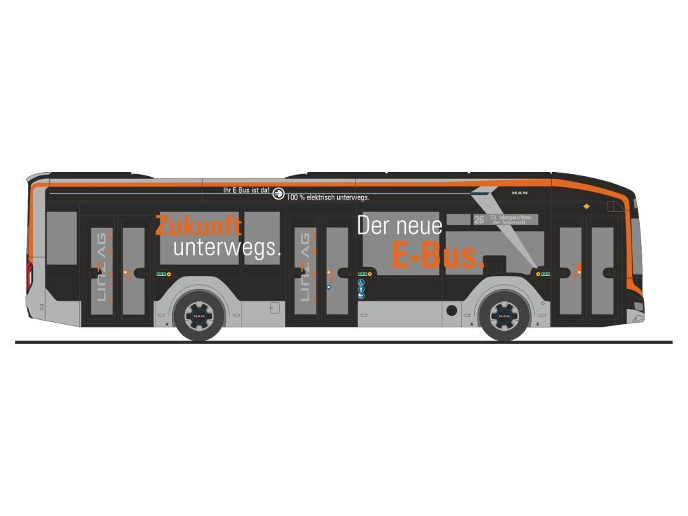 Rietze 76367 - MAN Lion´s City 12 E Linz Linien (AT) H0 1:87