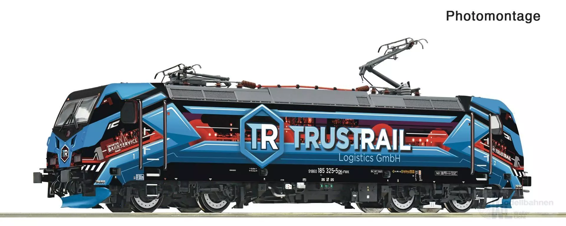 Roco 7500218 - E-Lok BR 185 325-5 EBS Trust Rail Ep.VI H0/GL