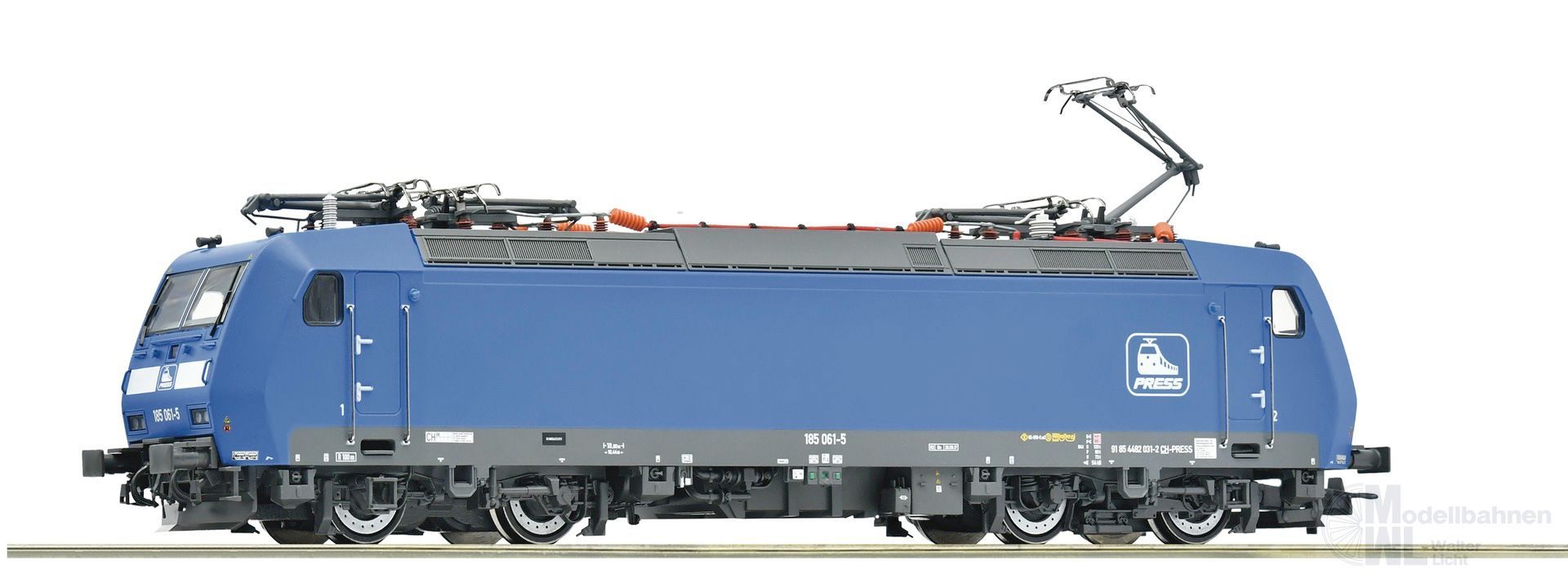 Roco 7510098 - E-Lok BR 185 061-5 PRESS Ep.VI H0/GL Sound Roco 7510098 - E-Lok BR 185 061-5 PRESS Ep.VI H0/GL Sound