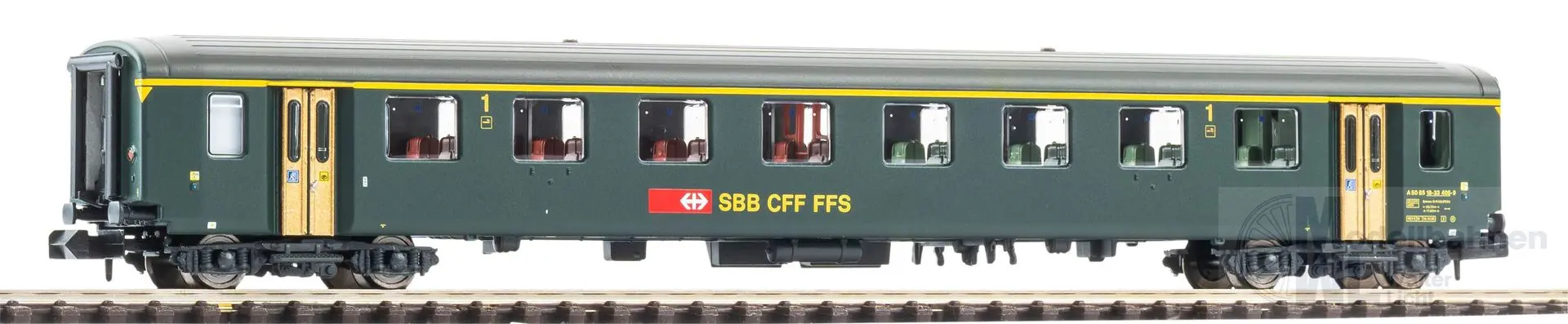 Piko 94389 - Personenwagen SBB Ep.IV EWI 1.Kl. neue Schrift N 1:160