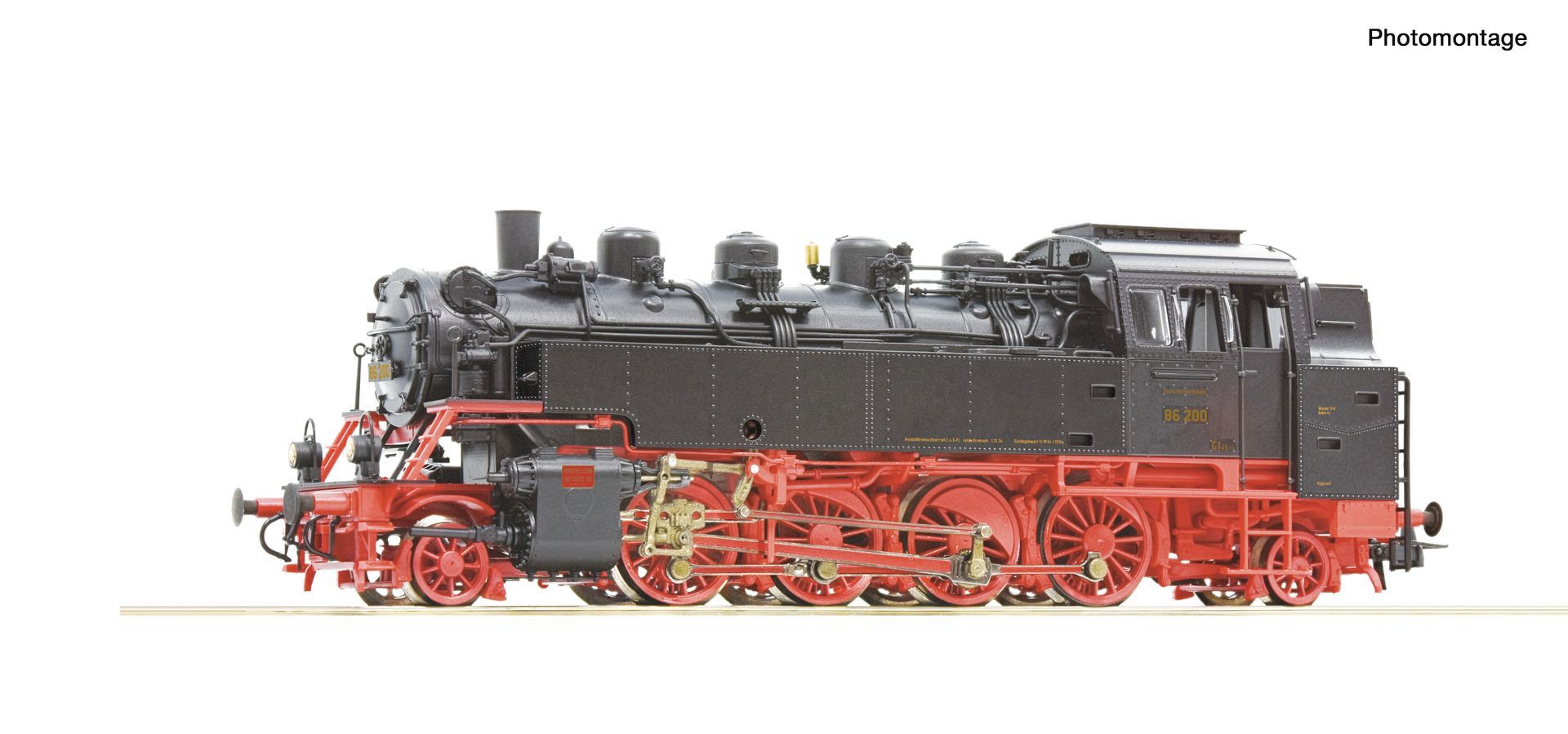 Roco 7110031 - Dampflok BR 86 DRG Ep.II H0/GL SOUND