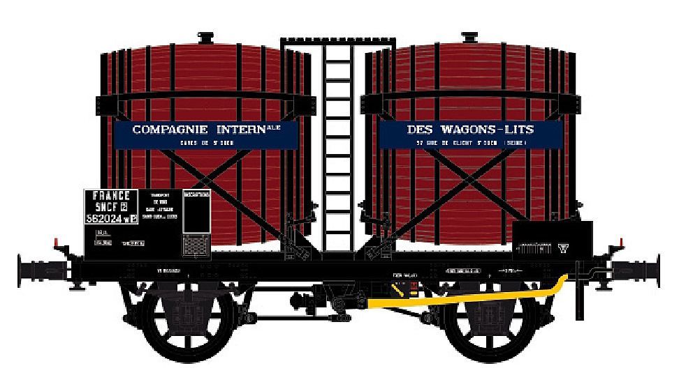 LS Models 30561 - Weinwagen OCEM SNCF/CIWL Ep.IIIa H0/GL