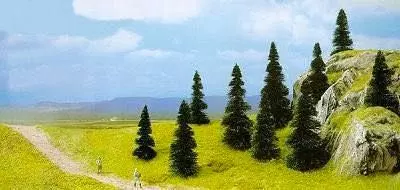 Busch 6405 - 10 Stecktannen H0 1:87