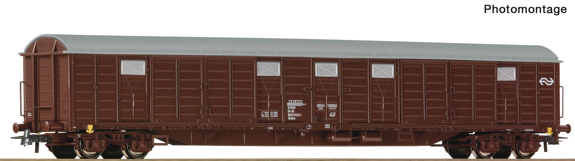 Roco 6600363 - Gedeckter Güterwagen Gabs NS