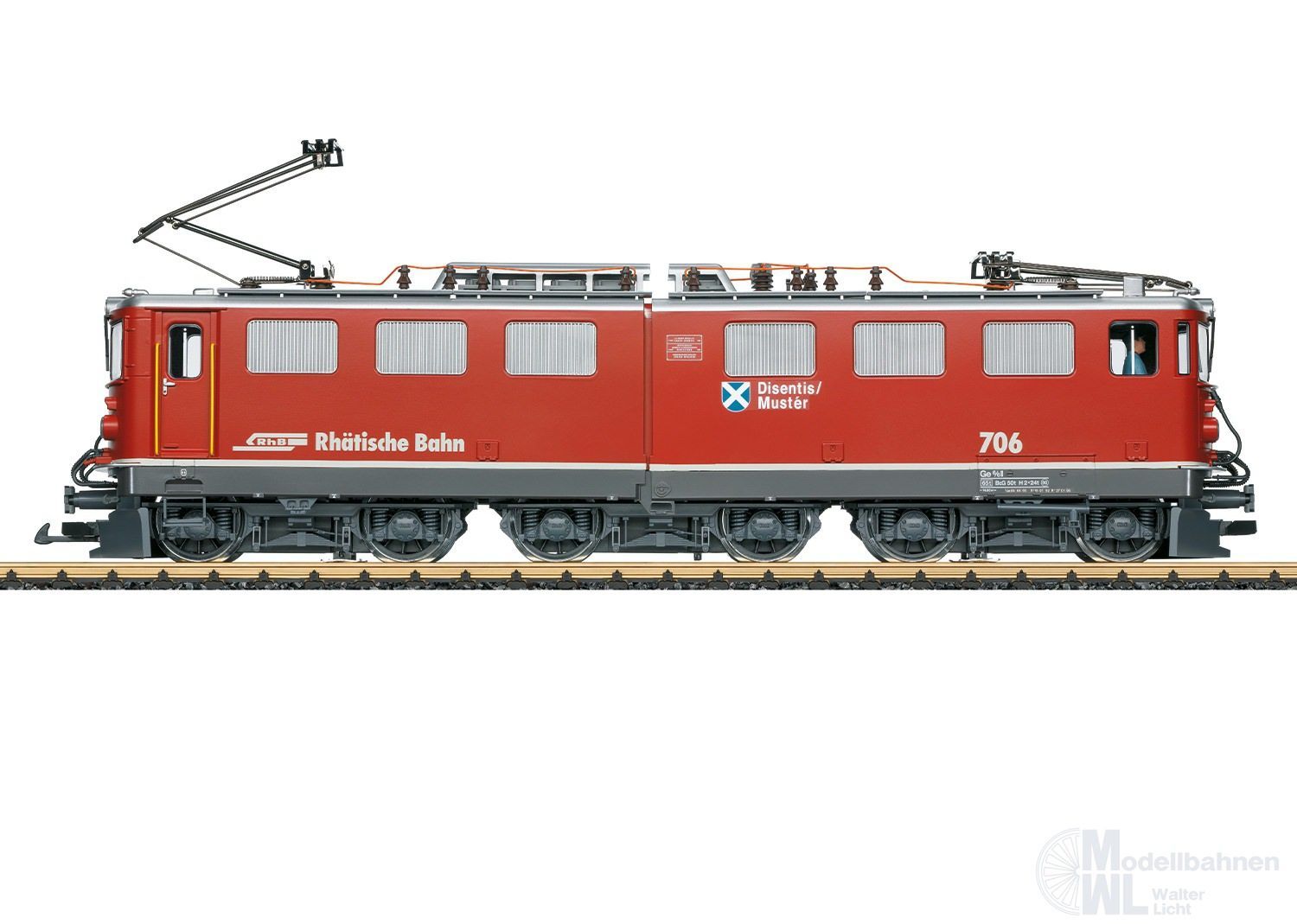 LGB 22065 - E-Lok Ge 6/6 II RhB Ep.H Spur G 1:22,5
