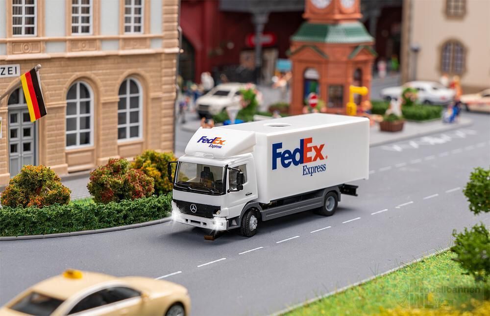 Faller 161340 - Car System Digital, Start-Set LKW MB Atego FedEx (HERPA) H0 1:87